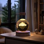 Dinosaur Crystal Ball Night Light - USB Bedside Lamp