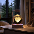 Dinosaur Crystal Ball Night Light - USB Bedside Lamp