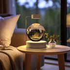 Dinosaur Crystal Ball Night Light - USB Bedside Lamp
