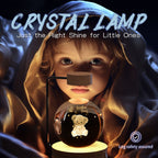 Dinosaur Crystal Ball Night Light - USB Bedside Lamp