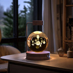 Dinosaur Crystal Ball Night Light - USB Bedside Lamp
